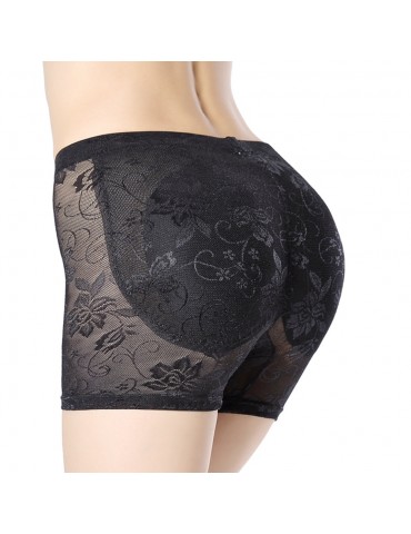 Buttock Padding Hip Lifting Lace Breathable Mid Waist Shapewear