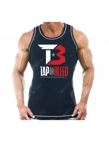 Men Bodybuilding Clothing Fitness Sport Vest Stringer Gym Tank Sleeveless Undershirt Singlets Muscle Tops Wear