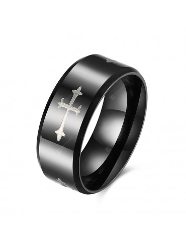 Male Stylish Classical Stainless Pattern Ring